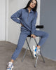 Completo in Tuta Donna | Felpa con Mezza Zip e Pantaloni in Pile Morbido