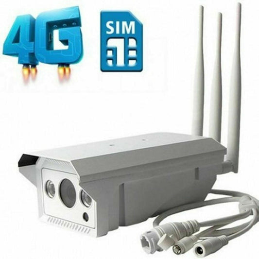 Telecamera 4G WiFi SIM 2MP IP Cloud SD ONVIF – Zoom e Visione Notturna