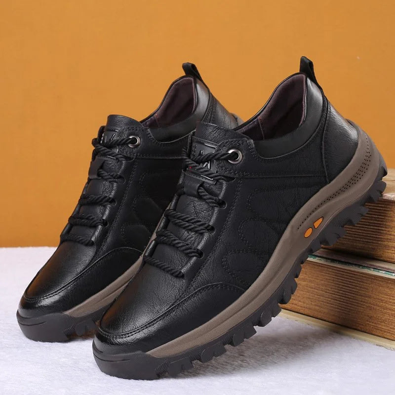 Scarpe Ortopediche in Pelle Uomo™ | Supporto Anatomico e Comfort Elegante