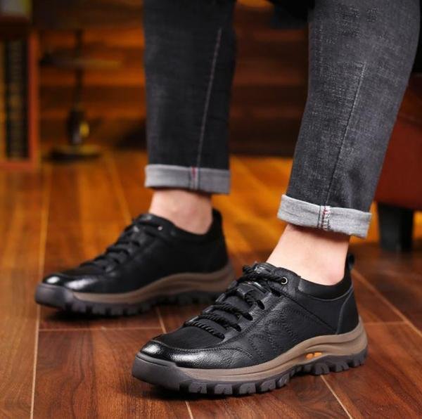 Scarpe Ortopediche in Pelle Uomo™ | Supporto Anatomico e Comfort Elegante