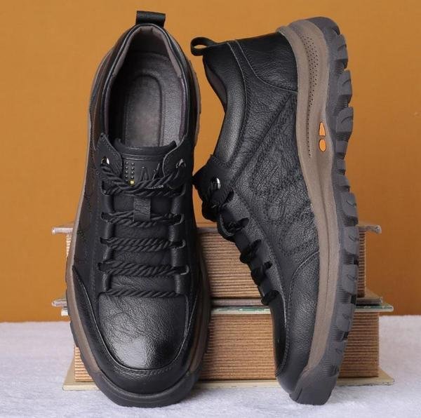 Scarpe Ortopediche in Pelle Uomo™ | Supporto Anatomico e Comfort Elegante