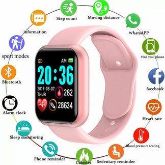 SmartFit Smartwatch con Bluetooth, Fitness Tracker e Monitoraggio del Sonno