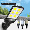 Lampada solare LED da esterno con sensore di movimento per giardino e garage MigliorPrezzi.com