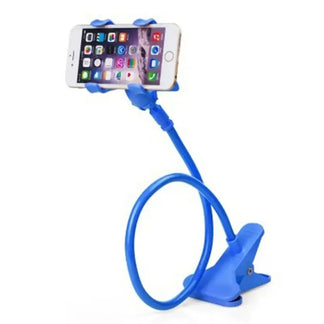 Universal flexible smartphone support with 360 ° rotation