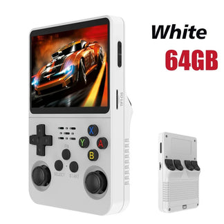Portable game console with Linux system