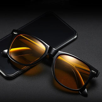 Gaming glasses with office anti -reflex and computers, yellow lenses
