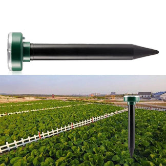 Ultrasonic solar repellent for mice, snakes and insects, solar charging