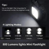 Mini torcia LED portachiavi multifunzione MigliorPrezzi.com
