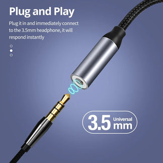 Type-C USB ADAPLE A JACK 3.5mm