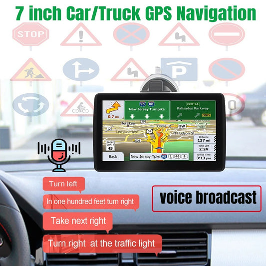 7 -inch GPS navigator for cars and trucks