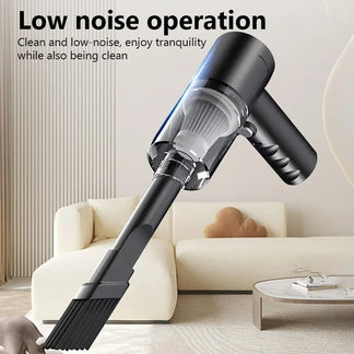 Wireless vacuum cleaner for portable car with strong aspiration and mini brush