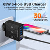 Caricatore USB a 6 porte con ricarica rapida adattato per viaggiare con tutti i dispositivi MigliorPrezzi.com