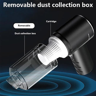 Wireless vacuum cleaner for portable car with strong aspiration and mini brush