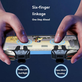 Joystick for smartphones, 6 keys for pubg and precise aim