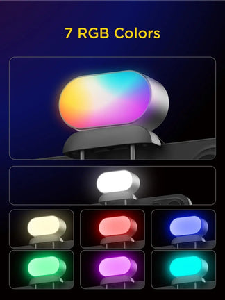Luce magnetica LED regolabile per video e selfie