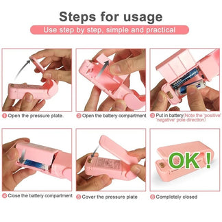 Hot sealing mini sealing for plastic and food packaging