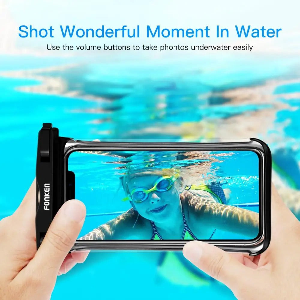 Super waterproof case by phone