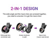 Obiettivo HD 37MM 0.45x super grandangolare e 12.5x Macro per tutti i dispositivi MigliorPrezzi.com