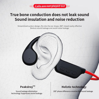 Waterproof bluetooth headphones for swimming and fitness