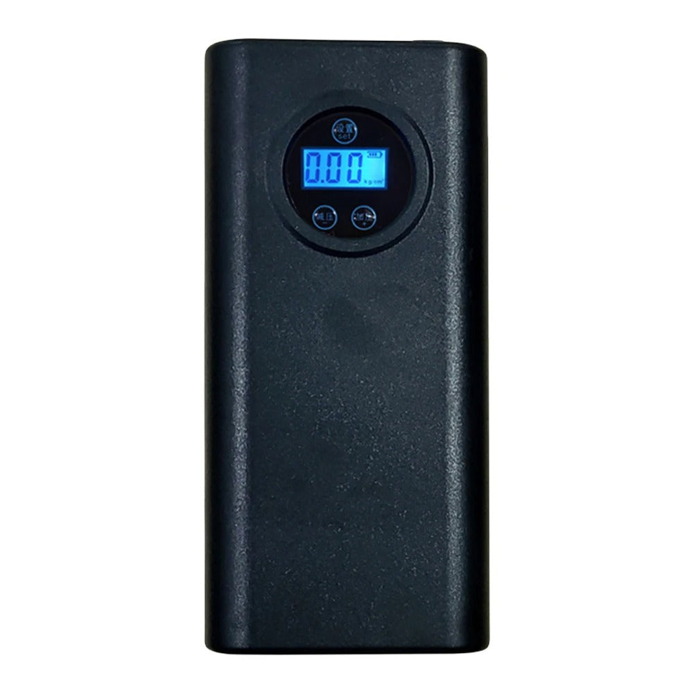 Portable electrical air compressor for cars, motorcycles, bikes and balls
