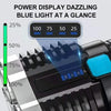 Torcia LED portatile ad alta potenza con 4 modalità ricaricabile MigliorPrezzi.com