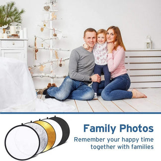 Riflettore fotografico 5-in-1 portatile