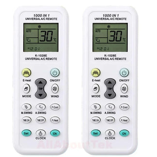 Universal remote control for air conditioner - compatible with all brands