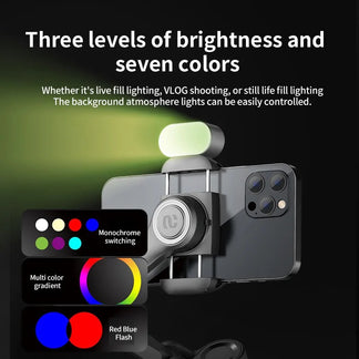 Asta per smartphone con luce e face Tracking