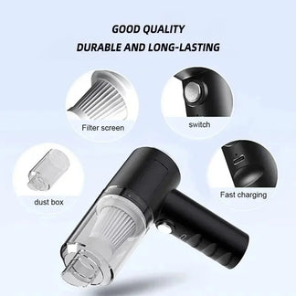 Wireless 3 in 1 high power vacuum cleaner for home and car