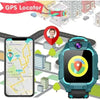 Smartwatch 4G per Bambini - GPS SOS, Chiamate con SIM, Fotocamera e Impermeabile