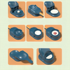 Stampo per Ravioli e Dumpling | Pressa Manuale per Pasta Ripiena Fatta in Casa