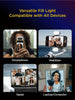 Luce magnetica LED regolabile per video e selfie MigliorPrezzi.com