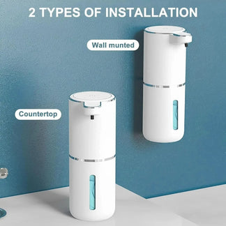 Dispenser di sapone automatico ricaricabile USB 4 modalità di erogazione