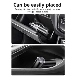 Wireless vacuum cleaner for portable car with strong aspiration and mini brush