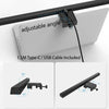 Lampada LED da scrivania 50/30 cm con barra luminosa USB e dimmer regolabile MigliorPrezzi.com