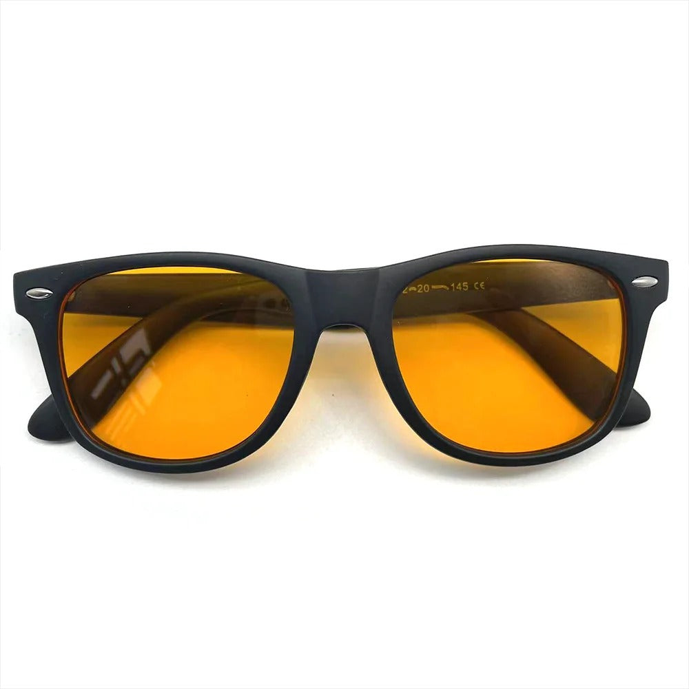 Gaming glasses with office anti -reflex and computers, yellow lenses