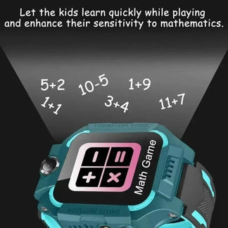 Smartwatch 4G per Bambini™ - GPS SOS, Chiamate con SIM, Fotocamera e Impermeabile