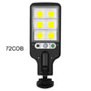 Lampada solare LED da esterno con sensore di movimento per giardino e garage MigliorPrezzi.com