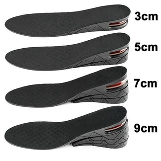 Raised Solestry with air cushion with 3-9cm Unisex height height