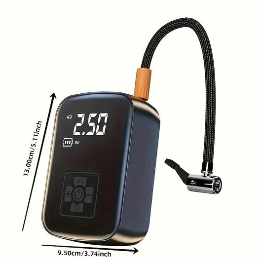 Air compressor for car, electric pumps for tires, motorcycles, bicycles and balls