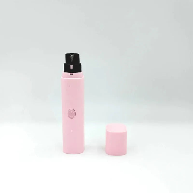 Electric trunk for the nails of the rechargeable and silent dog with LED light