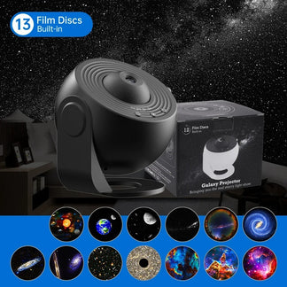 360 ° ™ cosmic projector illuminates your room with stellar magic