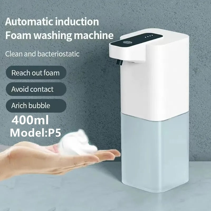 Dispenser di sapone automatico ricaricabile USB 4 modalità di erogazione