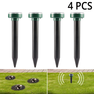 Ultrasonic solar repellent for mice, snakes and insects, solar charging