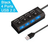 Hub USB 2.0 ad Alta Velocità con 4/7 Porte e Lampada LED MigliorPrezzi.com