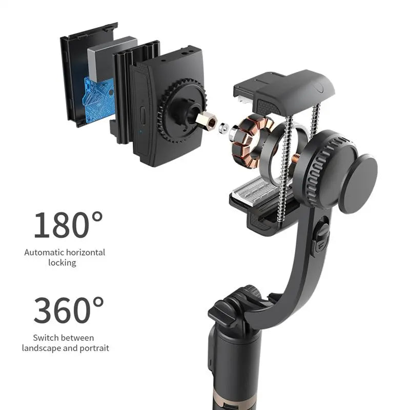 3-Axis Gimbal Selfie Stick with Bluetooth Tripod MigliorPrezzi.com