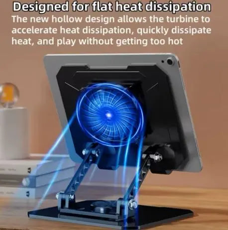 Supporto Pieghevole per Tablet e Notebook con Rotazione a 360° – Ergonomico e Regolabile MigliorPrezzi.com