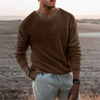 Maglione Uomo | Pullover Morbido con Scollo a V