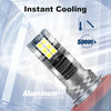 H7 H11 LED Headlight Bulbs 6500K 80W Set MigliorPrezzi.com