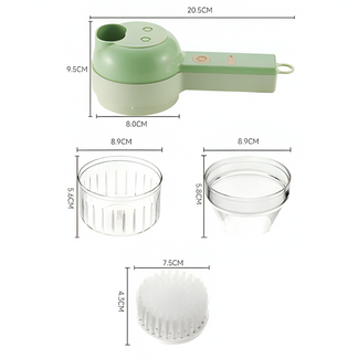 Tagliaverdure elettrico 4 in 1™ | Rivoluzione in cucina per gli amanti della buona cucina
